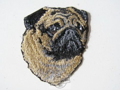  Mops felvarró