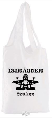 Izirájder bevásárló táska