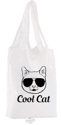 Macskás bevásárló táska 7