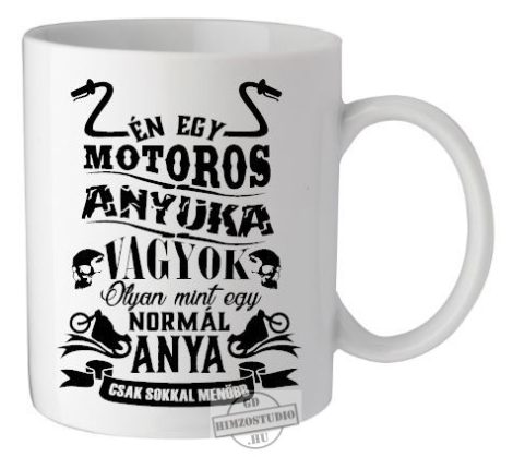 Motoros anya bögre