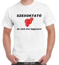 Sexoktató póló