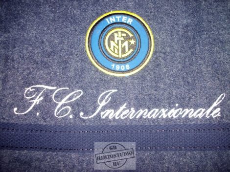 Hímzett FC Inter  törölköző